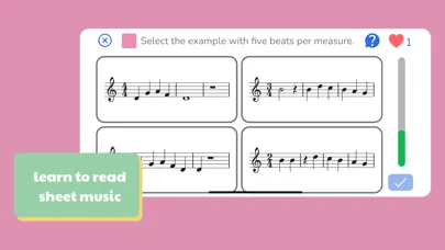 Noteful: Learn to Read Music Screenshots
